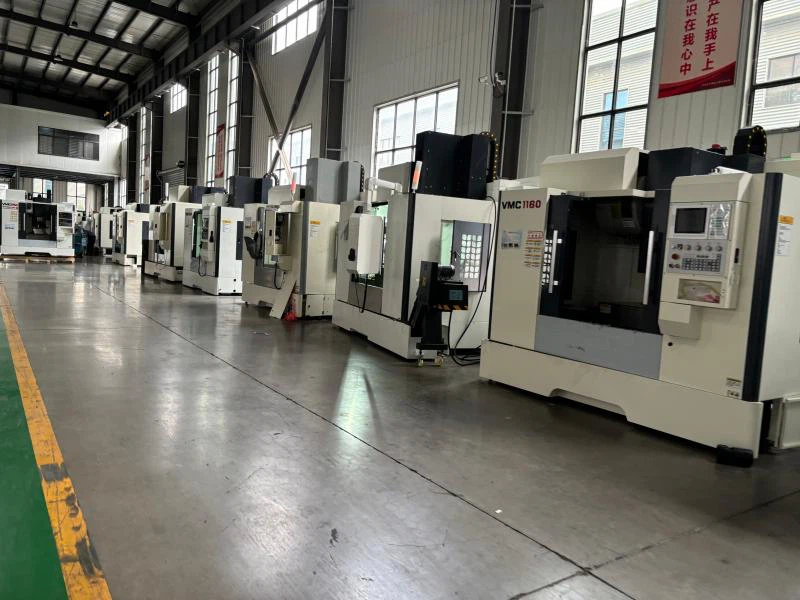 Descrição das medidas eficazes para evitar a deformação do torno vertical CNC
