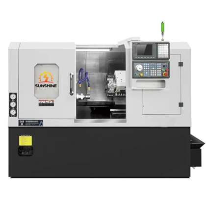 Torno CNC de giro inclinado