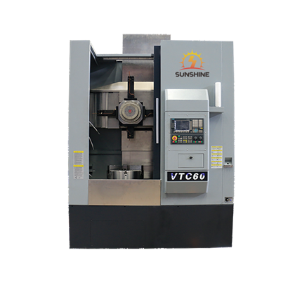 Torno vertical CNC de alta velocidade e grande torque